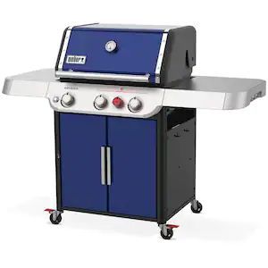 Weber GENESIS SP-E-325s Special Edition Propane Gas Grill with Sear Burner - Deep Ocean Blue -1
