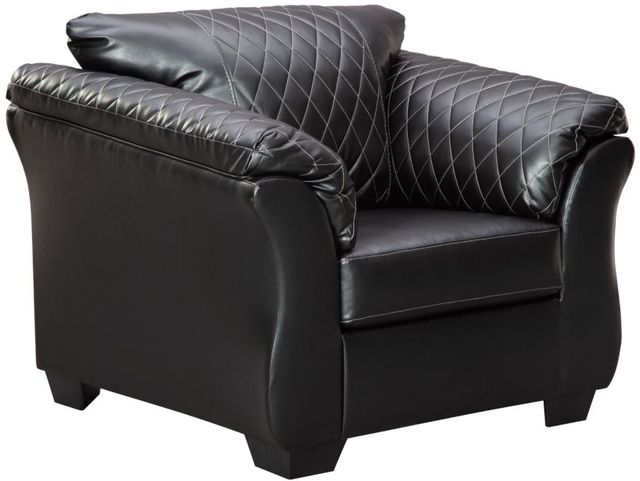 Signature Design by Ashley® Betrillo 4-Piece Black Living Room Set-3