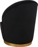 TOV Furniture by TOV Slashed Black Julia Velvet Junior Chair-2