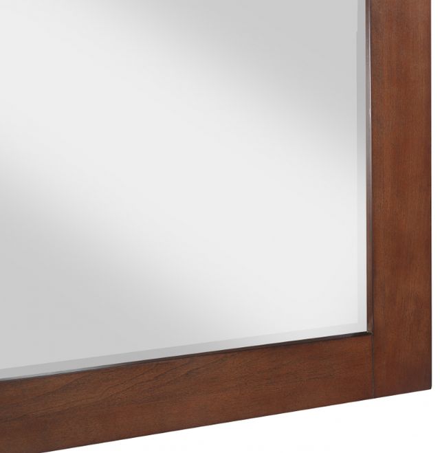 Meridian Furniture Monad Walnut 30" Mirror-4