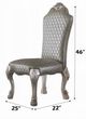 ACME Furniture Dresden 2-Piece Vintage Bone White Side Chair Set-2