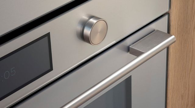Fisher & Paykel Series 9 24” Brushed Silver Glass Contemporary Combi-Steam Oven-2