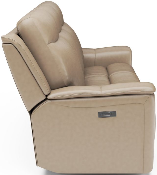 Flexsteel® Miller Latte Power Reclining Sofa with Power Headrests and Lumbar-2
