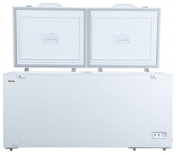 Danby® 67" 17.1 Cu. Ft. White Chest Freezer-1
