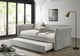 Furniture of America® Yuri Gray Twin Daybed with Trundle-1