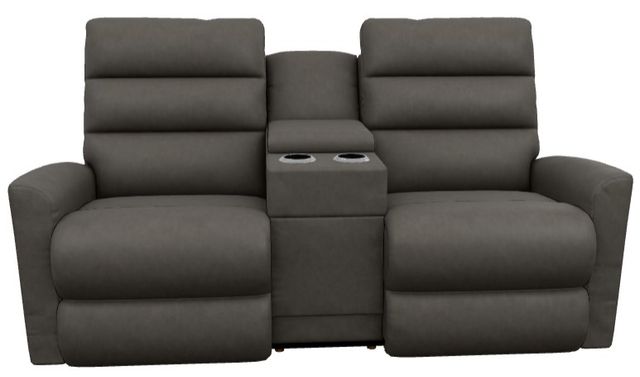 La-Z-Boy® Liam Ash Power Wall Reclining Loveseat with Console, Headrest, and Lumbar-1