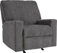 Signature Design by Ashley® Rannis Pewter Manual Recliner