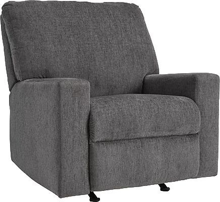 Signature Design by Ashley® Rannis Pewter Manual Recliner-0