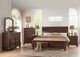 Mazin Furniture Begonia Cherry Brown Nightstand-4