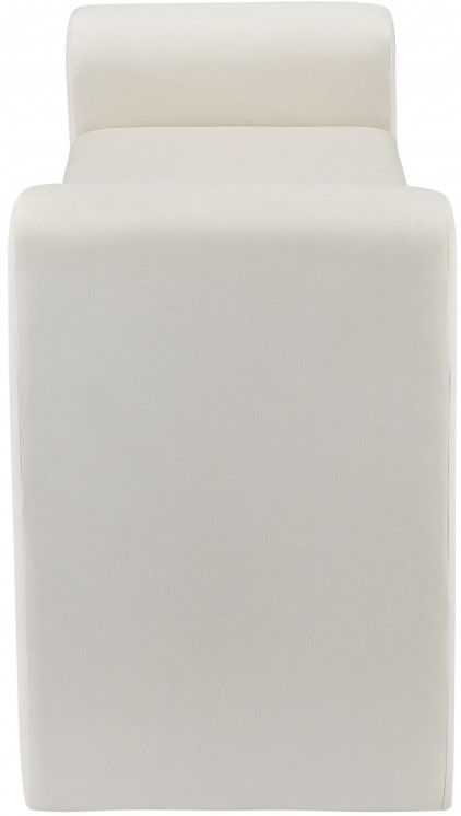 Meridian Furniture Sloan Cream 51" Bench-2