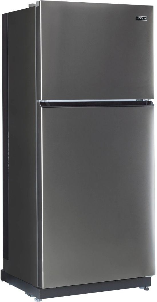 Unique Appliances 35" 19 cu. ft. Stainless Steel Propane Top Freezer Refrigerator-2