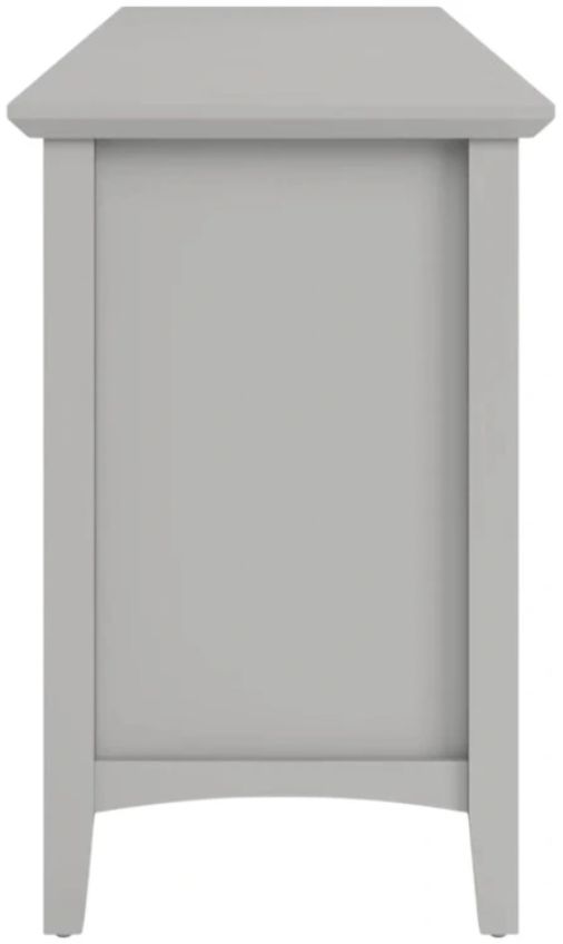 Modus Furniture Grace Elephant Gray 84" Entertainment Console-3