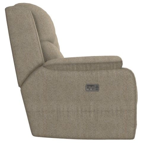La-Z-Boy® Dorian Oatmeal Power Reclining Sofa with Headrest-2