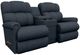 La-Z-Boy® Pinnacle Navy Manual Wall Reclining Loveseat with Console-0