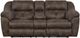 Catnapper® Ferrington Dusk Power Headrest Power Lay Flat Reclining Console Loveseat-3