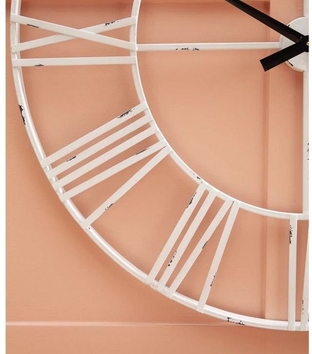 Signature Design by Ashley® Paquita Antique White Wall Clock-3