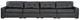 Signature Design by Ashley® Brindley Pier 4-Piece Fog Small Spaced Sectional-0