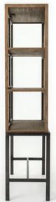 Magnolia Home by Joanna Gaines Reed Curio Black/Brown Cabinet-2