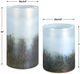 Uttermost® Midnight Mist 2-Piece Deep Blue/Silver Metallic Vase Set-2