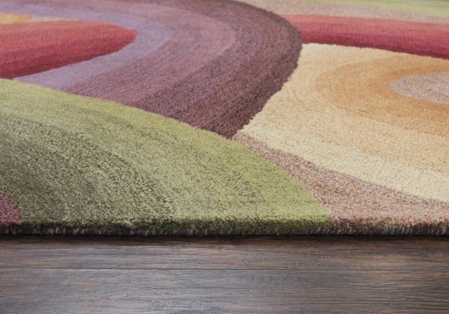Rizzy Home Colours Multi 5' x 8' Rug-3