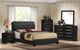 ACME Furniture Ireland II Black Eastern King Panel Bed-1
