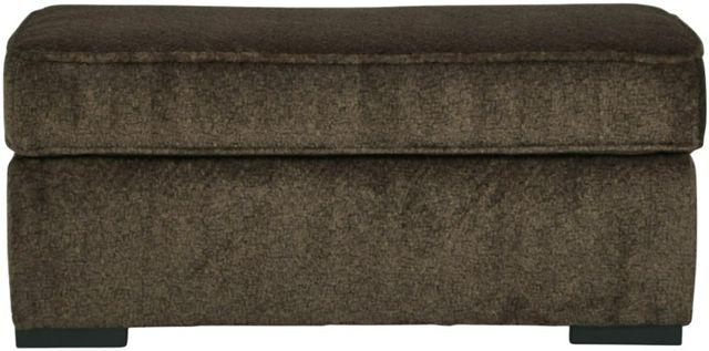 Benchcraft® Aylesworth Chocolate Ottoman-1