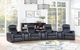 Coaster® Cyrus 7-Piece Black Home Theater Seating Set-1