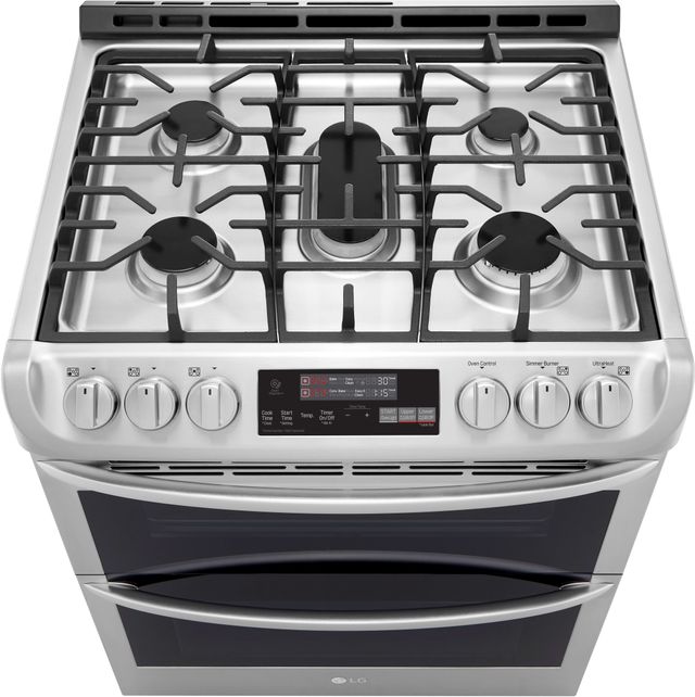 LG 30" Stainless Steel Slide In Gas Range-3