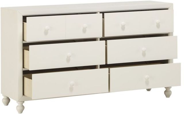 Mazin Furniture Wellsummer White Dresser-3