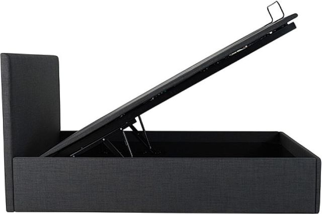 Beaudoin ErgoBox Black/Gray Queen Adjustable Storage Bed-1
