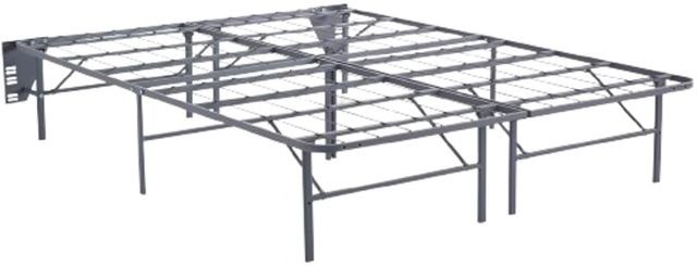 Sierra Sleep® By Ashley® Better than a Boxspring Gray Queen Foundation-0
