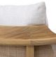 Dovetail Furniture Miera Natural/Off White Occasional Chair-4