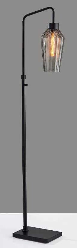 Adesso® Belfry Black Floor Lamp-3