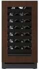 U-Line® Seamless Collection 18" 3.5 Cu. Ft. Panel Ready Wine Refrigerator with Glass Door-2