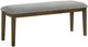 Crown Mark Everly Gray Dining Bench-0