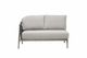 Ratana Coconut Grove Hazel Brown 2-Seater Leaft Arm-0