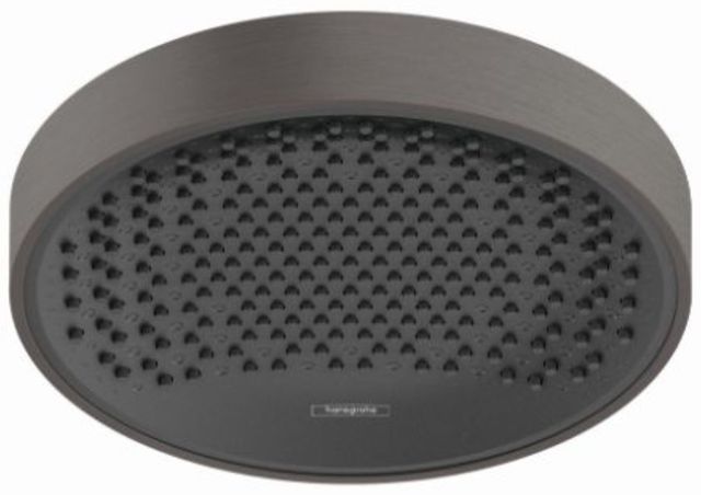 Hansgrohe Rainfinity Brushed Black Chrome Showerhead with 2.5 GPM-0
