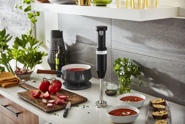 KitchenAid® Black Matte Cordless Hand Blender-4