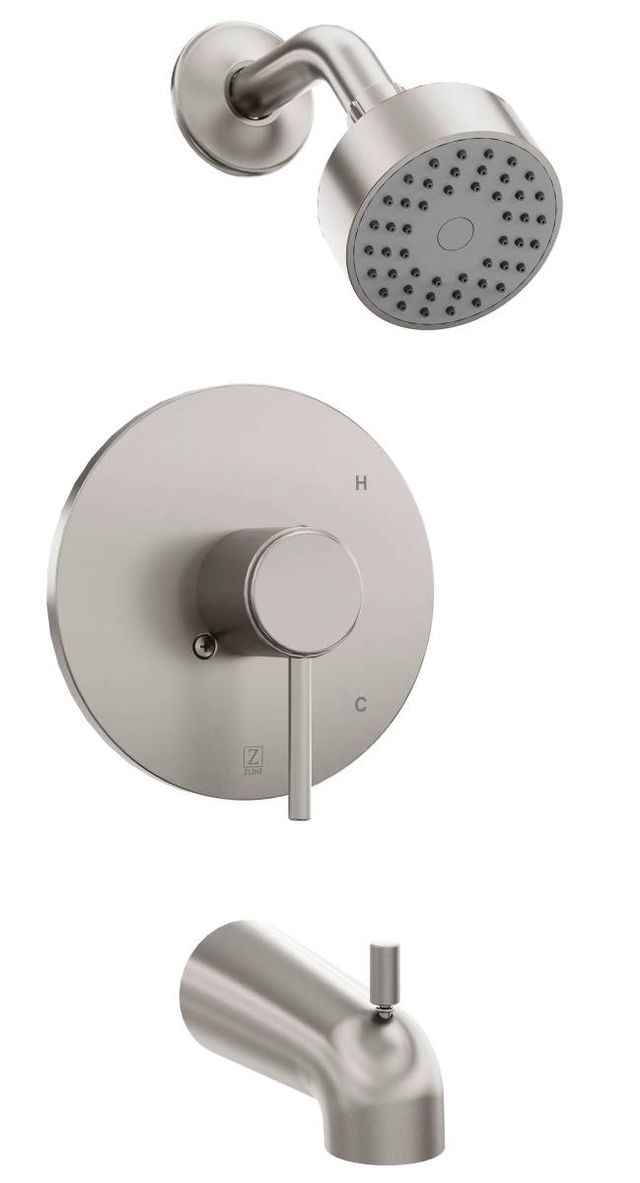 ZLINE Palisades Brushed Nickel Elegant Shower System-0