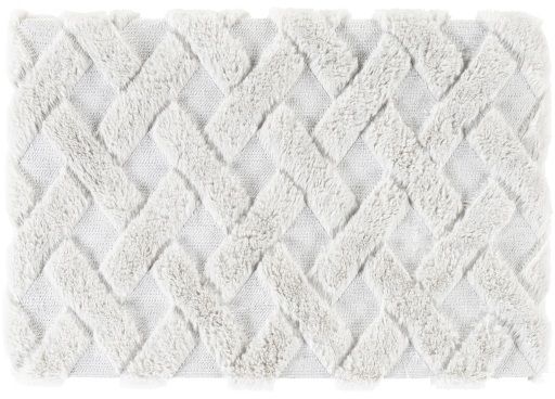 Surya Hagen Silver Gray 50"x60" Throw Blanket-0