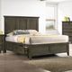 Intercon San Mateo Gray King Storage Bed-1