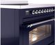 Ilve® Nostalgie II Series 36" Blue Pro Style Induction Range-4