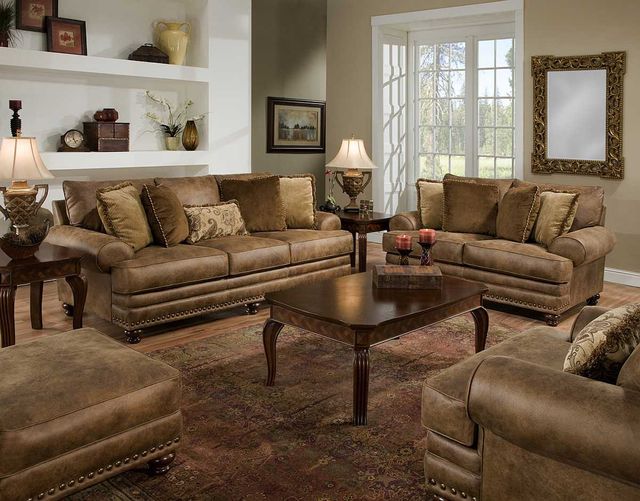 Franklin™ Sheridan Tucson Saddle Sofa-1