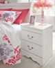 Signature Design by Ashley® Anarasia White Nightstand-2
