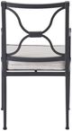 Universal Explore Home™ Customizable Coastal Living Outdoor Seneca Aluminum/Fabric Dining Chair-4