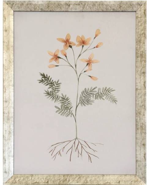 Stylecraft Gray/Light Gray/Light Red Wall Art-0