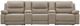 Signature Design by Ashley® Brannigan 5-Piece Pebble Power Reclining Sectional-0