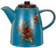 A & B Home Blue Exotic Melodies Teapot-0