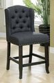 Furniture of America® Sania Antique Black/Gray Counter Chair-1