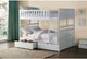 Homelegance® Galen White Full/Full Storage Youth Bunk Bed-1